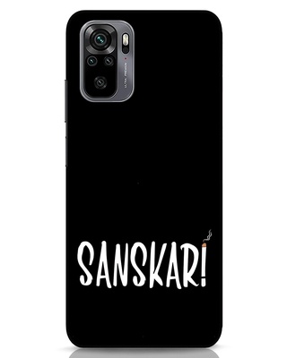 Shop Sanskari Xiaomi Redmi Note 10 Mobile Covers-Front