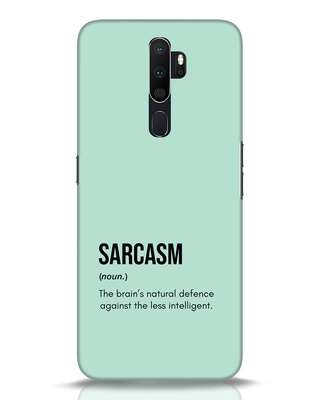 Shop Sarcasm Designer Hard Cover for Oppo A5 2020-Front