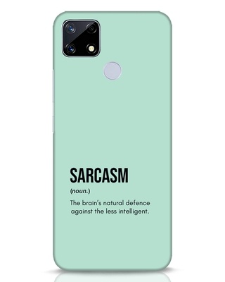 Shop Sarcasm Designer Hard Cover for Realme Narzo 20-Front