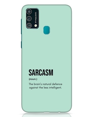 Shop Sarcasm Designer Hard Cover for Samsung Galaxy F41-Front