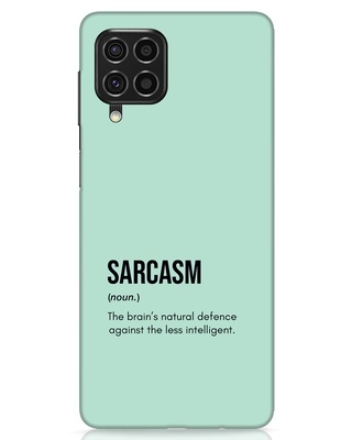Shop Sarcasm Designer Hard Cover for Samsung Galaxy F62-Front
