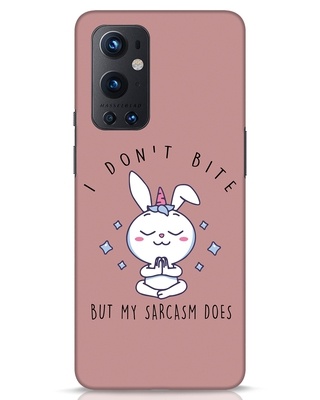 Shop Sarcastic Bunny Designer Hard Cover for OnePlus 9 Pro-Front