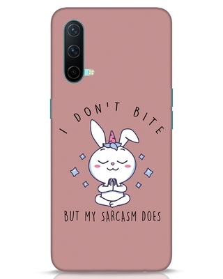 Shop Sarcastic Bunny Designer Hard Cover for OnePlus Nord CE-Front