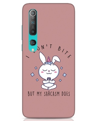 Shop Sarcastic Bunny Designer Hard Cover for Xiaomi Mi 10-Front