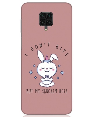 Shop Sarcastic Bunny Designer Hard Cover for Xiaomi Poco M2 pro-Front