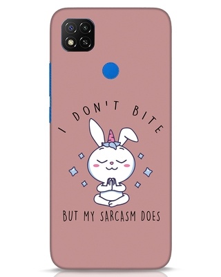 Shop Sarcastic Bunny Designer Hard Cover for Xiaomi Redmi 9-Front