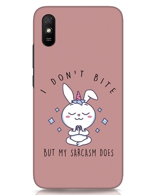 Shop Sarcastic Bunny Designer Hard Cover for Xiaomi Redmi 9A-Front