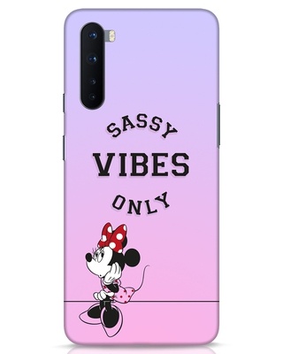 Shop Sassy Minnie Designer Hard Cover for OnePlus Nord-Front