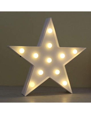 Shop Star Shape Led Marquee Light-Front