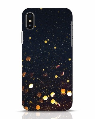 Shop Sequins iPhone X Mobile Cover-Front