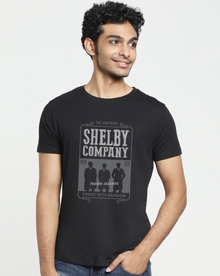 Shop Shelby Brother Apple Cut Half Sleeve T-shirt-Front