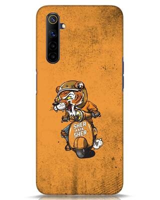Shop Sher Aaya Sher Realme 6i Mobile Cover-Front