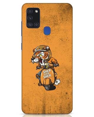 Shop Sher Aaya Sher Samsung Galaxy A21s Mobile Cover-Front
