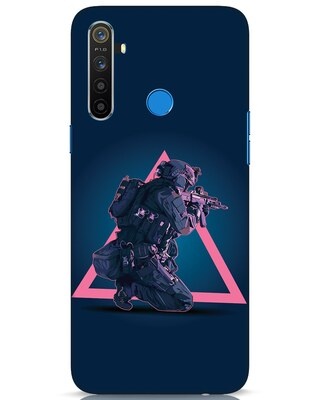 Shop Shooting Gamer Realme 5 Mobile Cover-Front