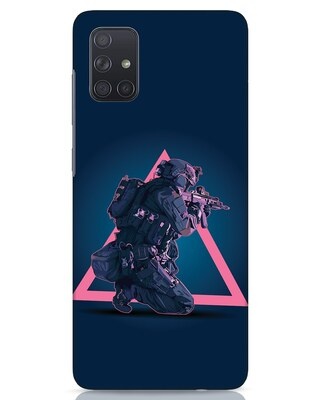 Shop Shooting Gamer Samsung Galaxy A71 Mobile Covers-Front