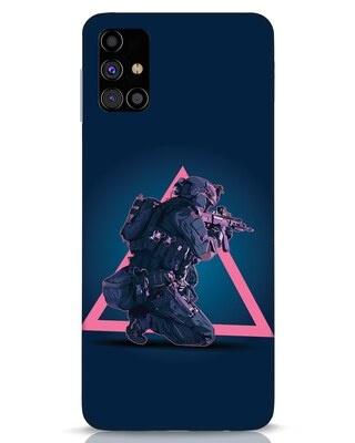Shop Shooting Gamer Samsung Galaxy M31s Mobile Cover-Front