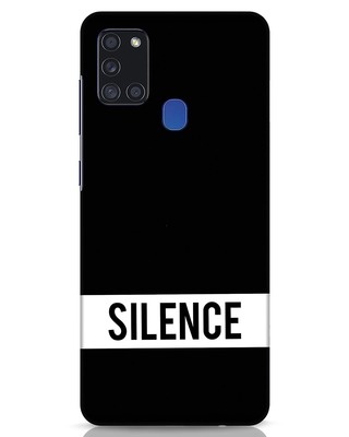 Shop Silence Samsung Galaxy A21s Mobile Covers-Front
