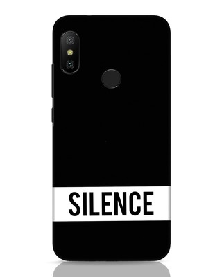 Shop Silence Xiaomi Redmi 6 Pro Mobile Cover-Front