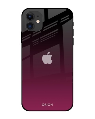 Shop Silicon Glass Cover For iPhone 12 Mini (Light Weight, Impact Resistant)-Front