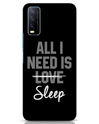 Shop Sleep Vivo Y20 Mobile Cover-Front