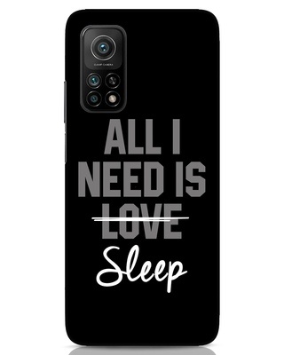 Shop Sleep Xiaomi Mi 10T Mobile Covers-Front