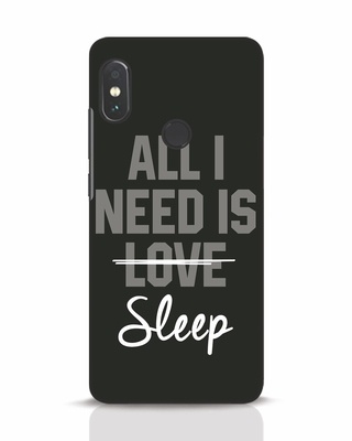 Shop Sleep Xiaomi Redmi Note 5 Pro Mobile Cover-Front
