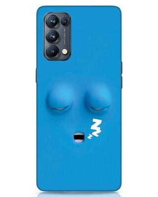 Shop Sleepy Head Oppo Reno 5 Pro Mobile Cover-Front