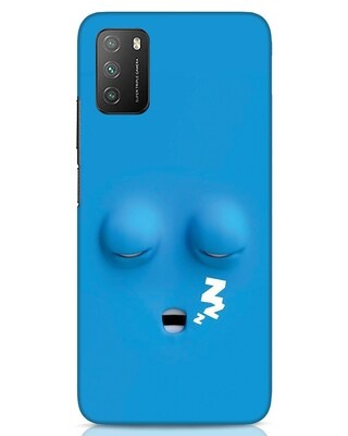 Shop Sleepy Head Xiaomi Poco M3 Mobile Cover-Front