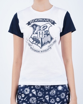 Shop Snarky Gal Harry Potter - Hogwarts Alumni Pajama Set-Front
