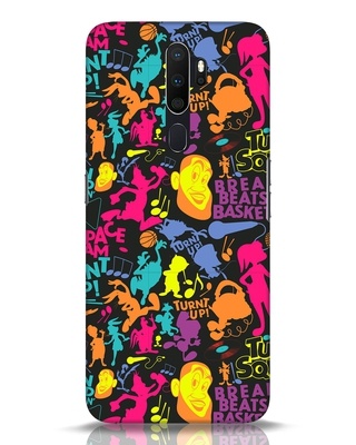 Shop Space Jam Designer Hard Cover for Oppo A5 2020-Front