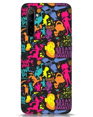 Shop Space Jam Designer Hard Cover for Realme 6i-Front