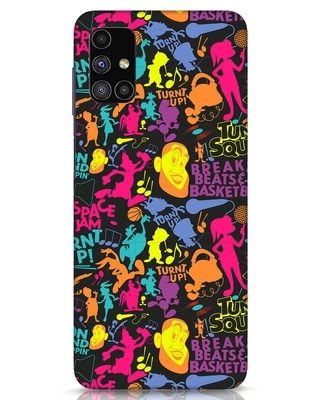 Shop Space Jam Designer Hard Cover for Samsung Galaxy M51-Front