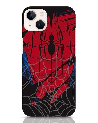 Shop Spider Stick Designer Hard Cover for iPhone 13-Front