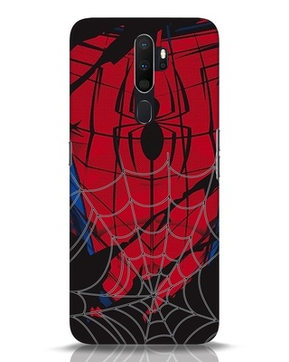 Shop Spider Stick Designer Hard Cover for Oppo A5 2020-Front