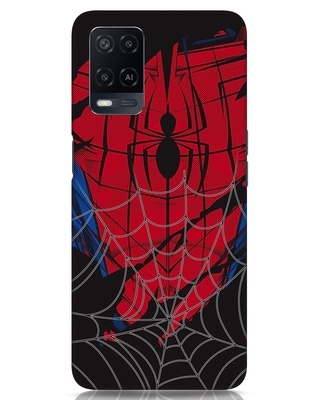 Shop Spider Stick Designer Hard Cover for Oppo A54-Front
