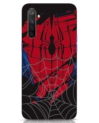 Shop Spider Stick Designer Hard Cover for Realme 6 Pro-Front