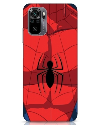 Shop Spider Suit 3D Designer Cover for Xiaomi Redmi Note 10-Front