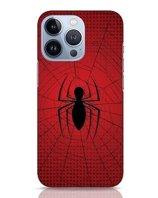 Shop Spiderman 3D Designer Cover for iPhone 13 Pro-Front
