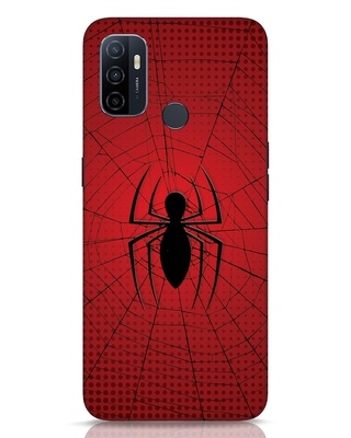 Shop Spiderman 3D Designer Cover for Oppo A53-Front