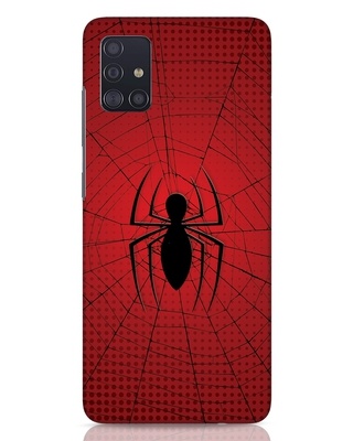 Shop Spiderman 3D Designer Cover for Samsung Galaxy A51-Front