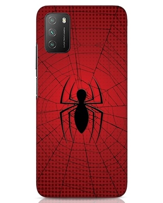 Shop Spiderman 3D Designer Cover for Xiaomi Poco M3-Front