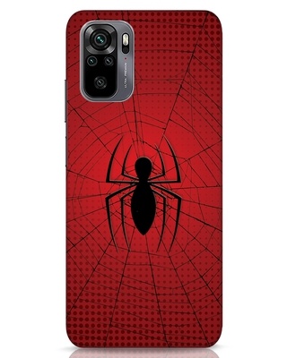 Shop Spiderman 3D Designer Cover for Xiaomi Redmi Note 10-Front