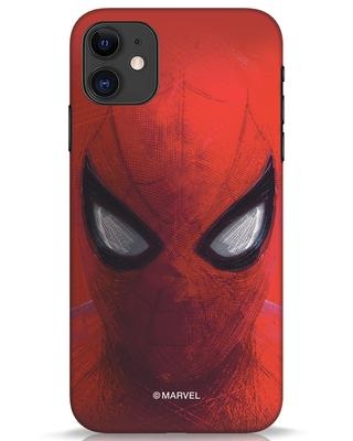 Shop Spiderman Red iPhone 11 Mobile Covers (AVL)-Front