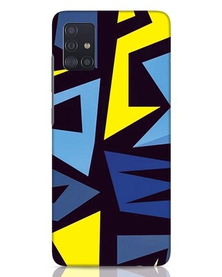 Shop Sporty Abstract Samsung Galaxy A51 Mobile Cover-Front