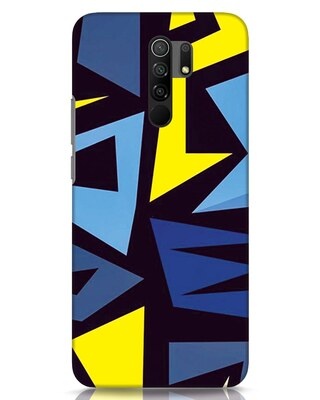Shop Sporty Abstract Xiaomi Redmi 9 Prime Mobile Covers-Front