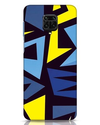Shop Sporty Abstract Xiaomi Redmi Note 9 Pro Max Mobile Covers-Front