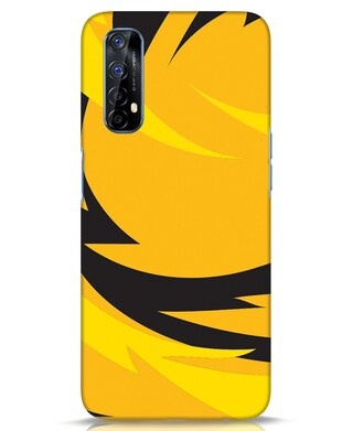 Shop Sporty Yellow Realme 7 Mobile Cover-Front