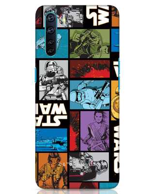 Shop Star Wars Retro Oppo F15 Mobile Covers (SWL)-Front