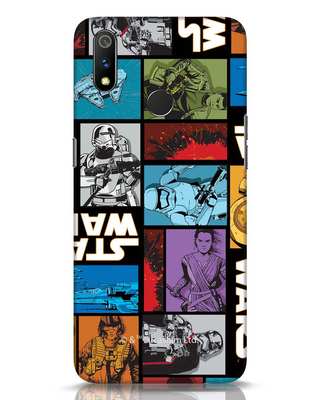Shop Star Wars Retro Realme 3 Pro Mobile Cover (SWL)-Front