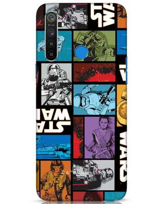 Shop Star Wars Retro Realme 5 Mobile Cover Mobile Cover (SWL)-Front